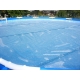 Solární plachta modrá pro bazény s Ø hladiny 1,95 m