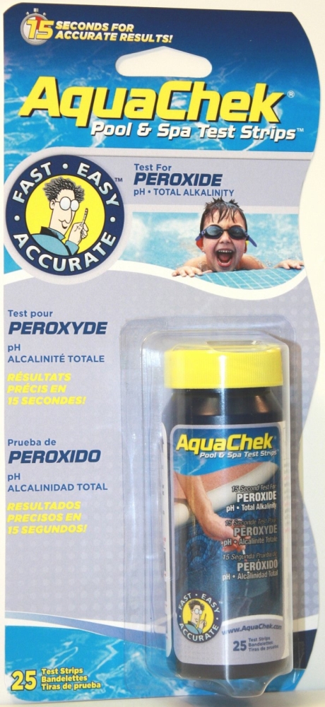 Levně Testovací pásky AquaChek Peroxide 3v1, 25 ks