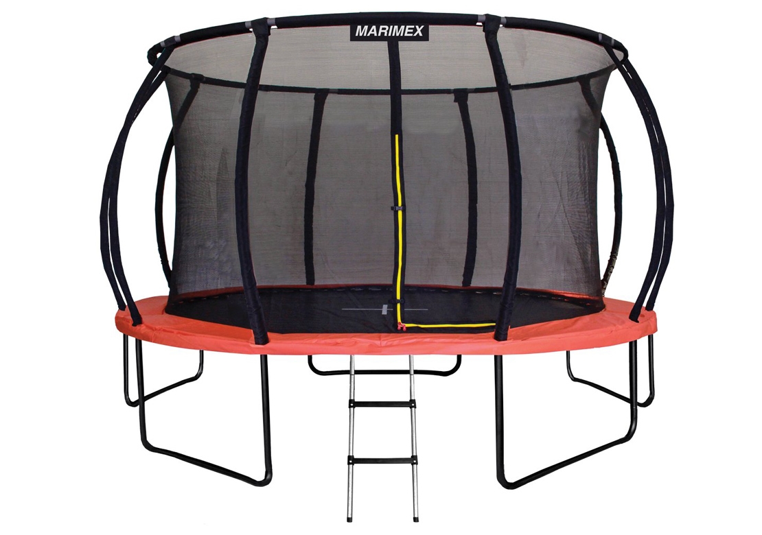 Levně Trampolína Marimex Premium 457 cm + vnitřní ochranná síť + schůdky ZDARMA