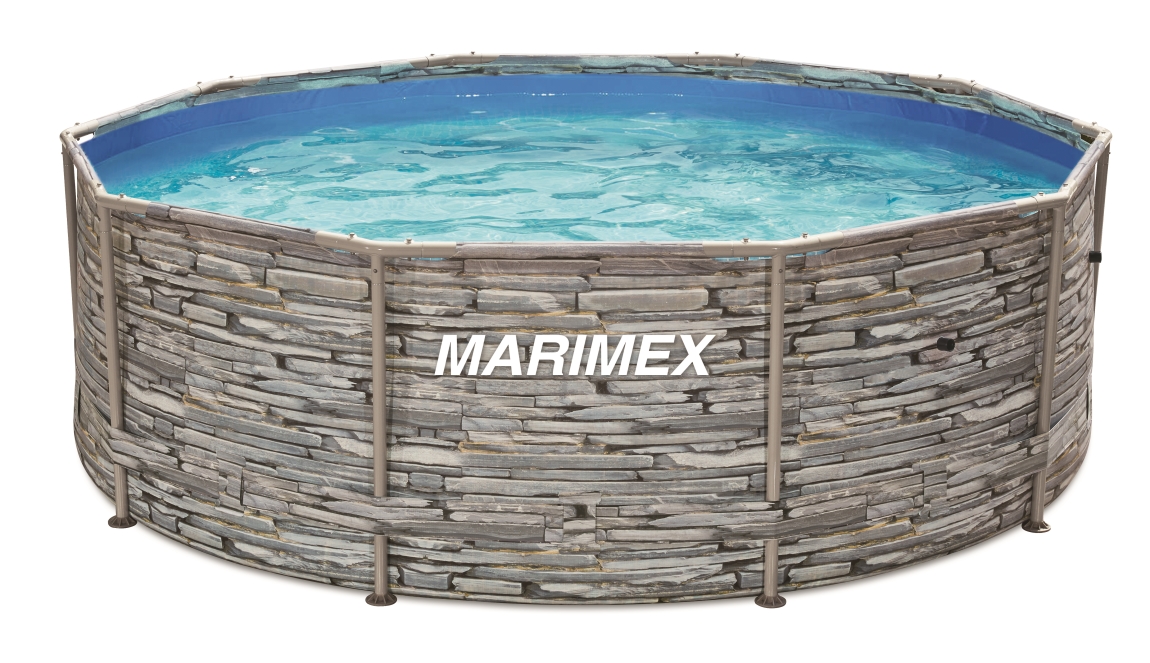 Bazén Marimex Florida 3,66x1,22 m bez příslušenství - motiv KÁMEN | 10340266