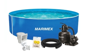 Bazén Marimex Orlando 4,57x1,07 m s pískovou filtrací a příslušenstvím
