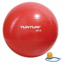 Gymnastický míč TUNTURI 90 cm, červený