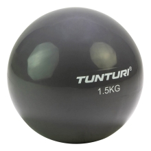 Jóga míč Toningbal TUNTURI 1,5 kg, antracitový