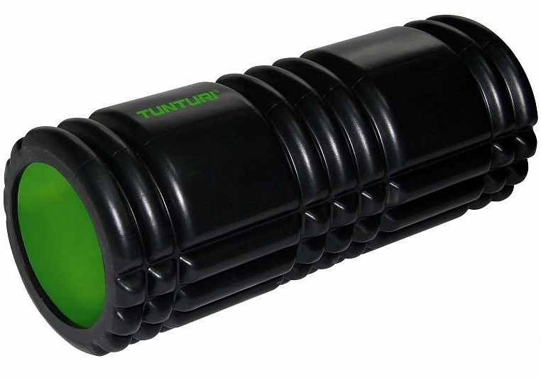 Tunturi | Masážní válec Foam roller TUNTURI 33 cm, černozelený | 15108048