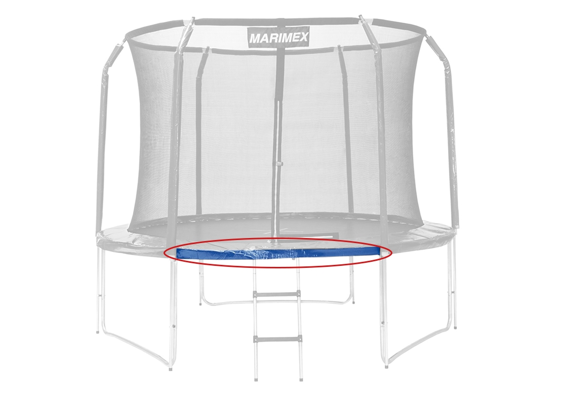 Marimex | Náhradní trubka rámu pro trampolínu Marimex 244 cm - 122,5 cm | 19000633
