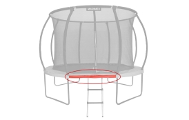 Náhradní trubka rámu pro trampolínu Marimex Premium 305 cm - 119,3 cm (užší konce)