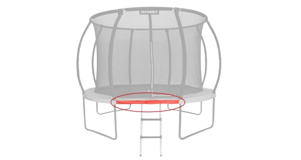 Náhradní trubka rámu pro trampolínu Marimex Premium 366 cm - 140,3 cm (užší konce)