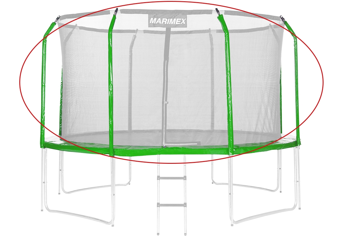 Marimex | Sada krytu pružin a rukávů pro trampolínu 366 cm - zelená | 19000782