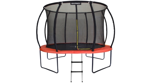 Trampolína Marimex Premium 305 cm + vnitřní ochranná síť + schůdky ZDARMA (náhradní obal)