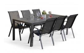 Zahradní set Viking XL (1x stůl + 6x židle Ramada)